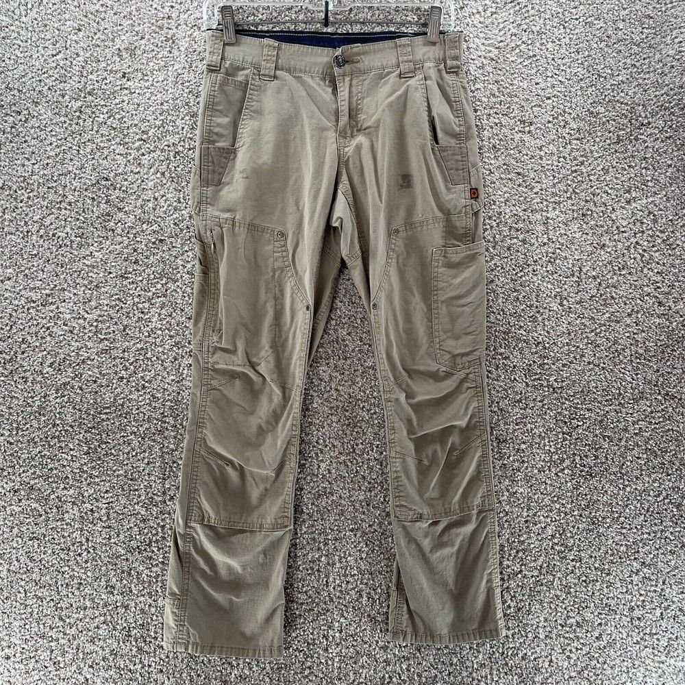 Dovetail Workwear Britt X Ultra Light Pants Womens Tan size 2 x 28”